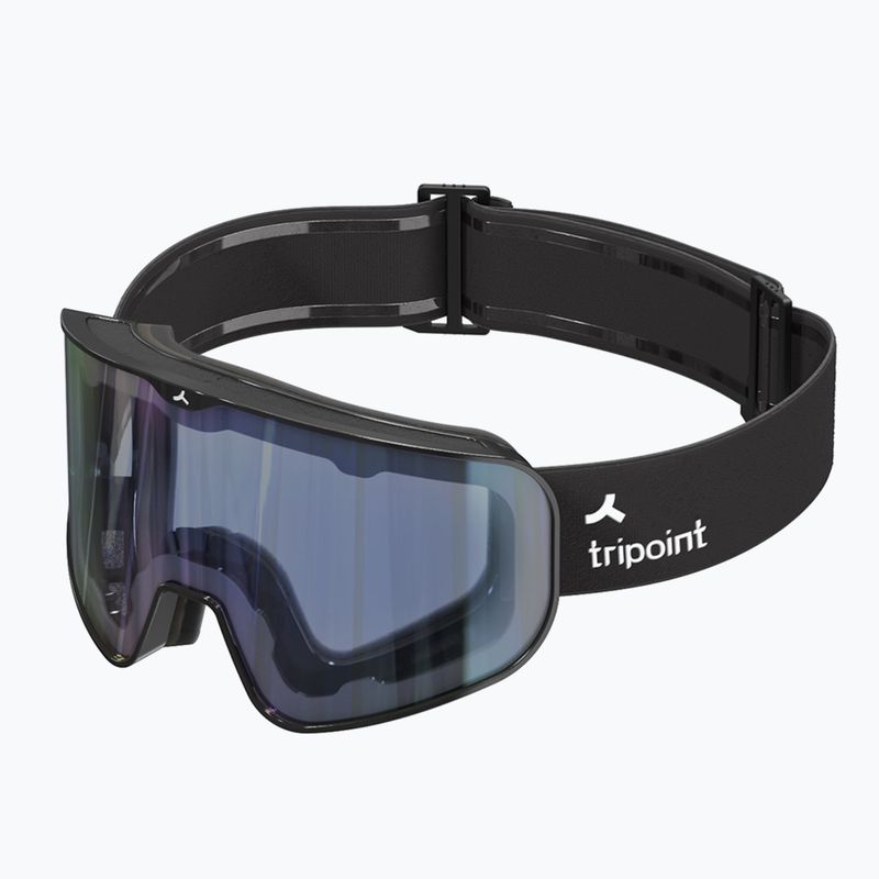 Окуляри гірськолижні Tripoint 109 Tumba Peak matt black/smoke/blue multi cromic 6