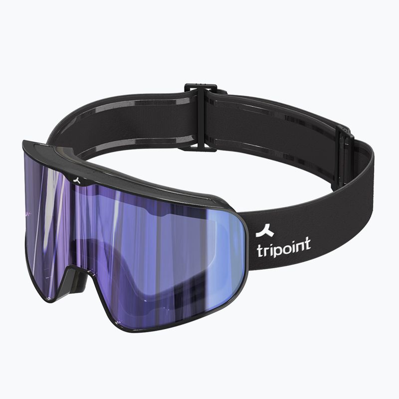 Окуляри гірськолижні Tripoint 109 Tumba Peak matt black/violet/blue multi ultravue 2