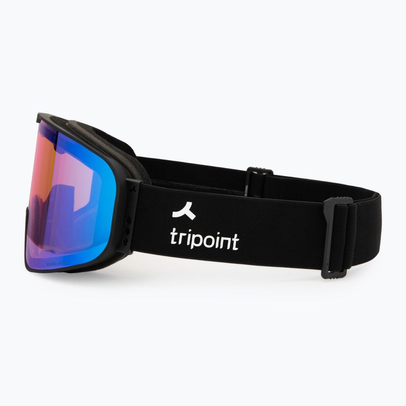 Окуляри гірськолижні Tripoint 109 Tumba Peak matt black/orange/blue multi ultravue 4