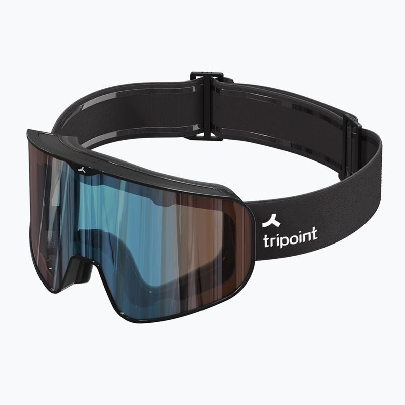 Окуляри гірськолижні Tripoint 109 Tumba Peak matt black/orange/blue multi ultravue 2