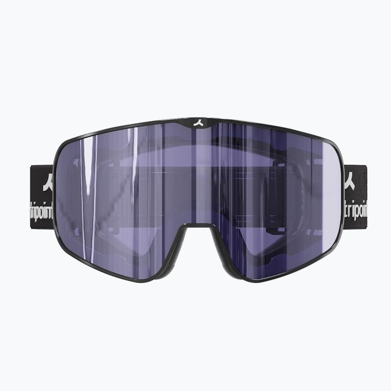 Окуляри гірськолижні Tripoint 109 Tumba Peak Small matt black/violet/blue multi ultravue 3
