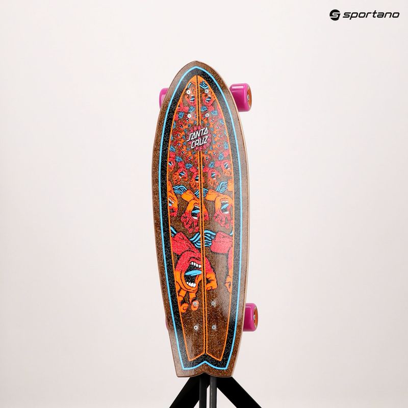 Скейтборд круїзер Santa Cruz Cruzer Mandala Hand Shark 8.8 коричневий 124573 11