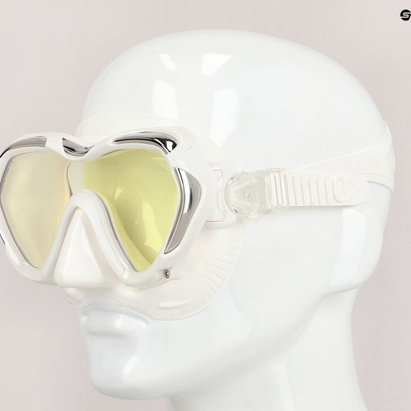 Маска для дайвінгу / підводного плавання TUSA Paragon S Mask біла M-111 7