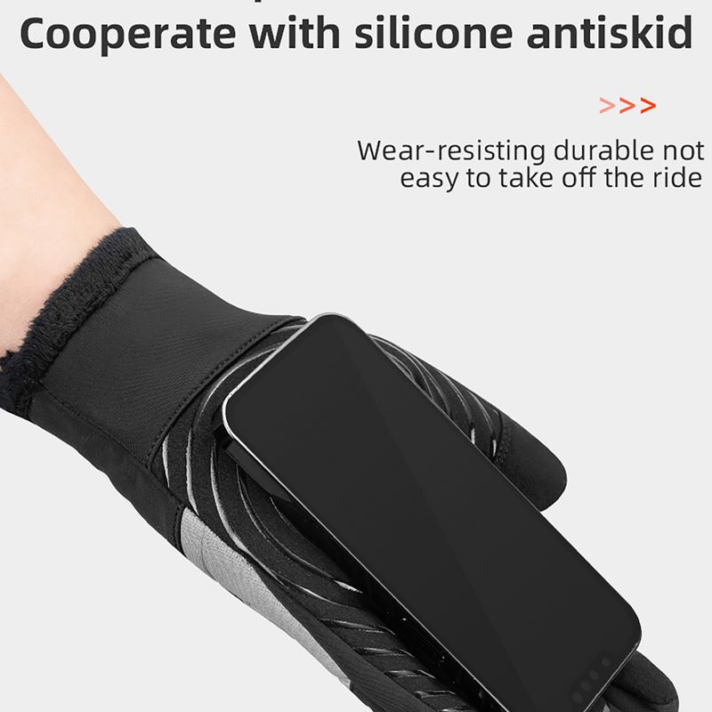 Рукавички велосипедні Rockbros Full-finger S317 black 2