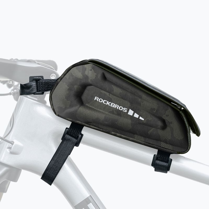 Сумка велосипедна на раму Rockbros 30120064 Bike Tube Bag camouflage 2