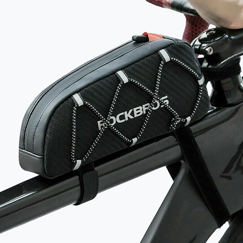 Сумка велосипедна на раму Rockbros 039BK Bike Tube Bag 1 l black 3