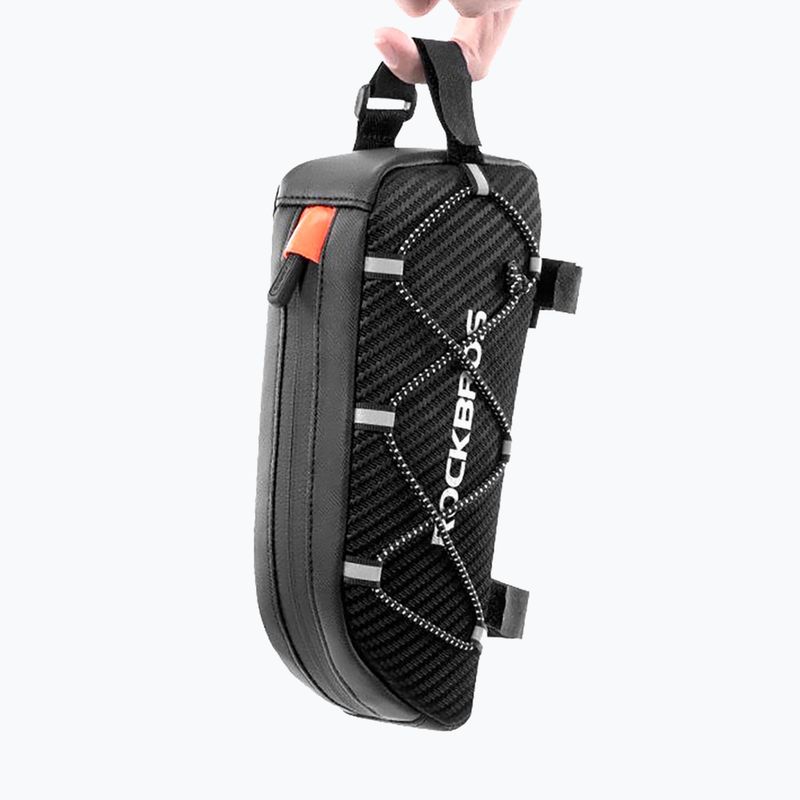 Сумка велосипедна на раму Rockbros 039BK Bike Tube Bag 1 l black 7