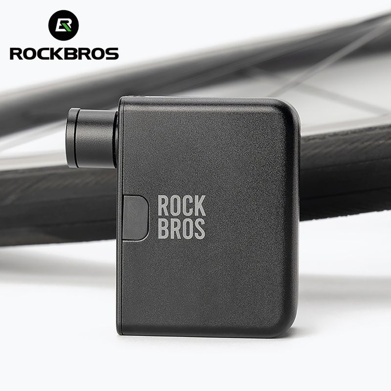 Насос велосипедний електричний Rockbros 42320011001 Electric Mini Pump 120psi black 2