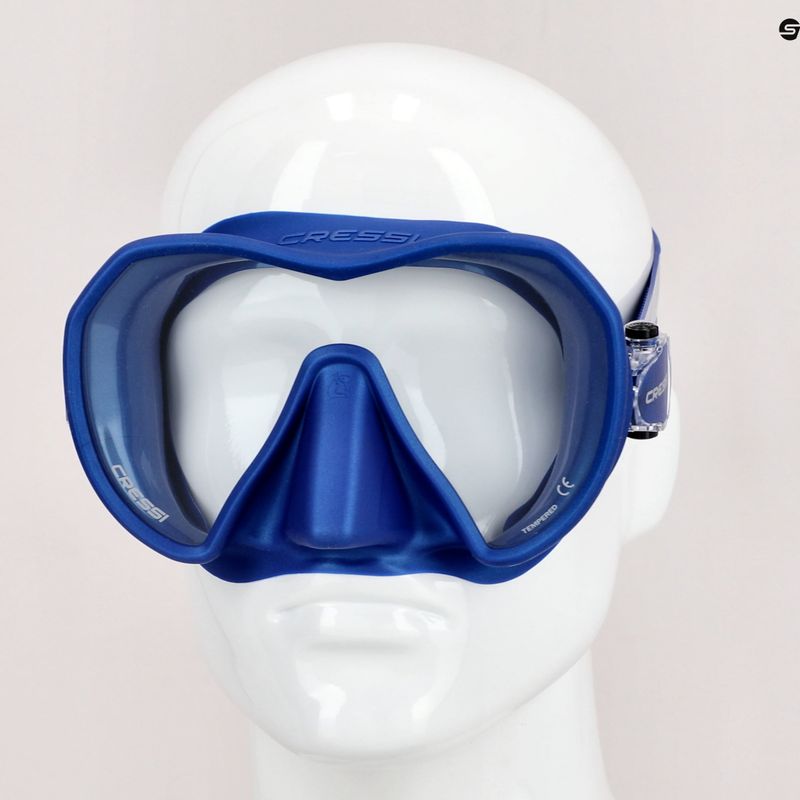 Маска для дайвінгу Cressi Z1 blue/blue 7