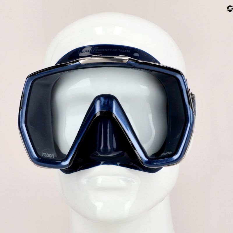 Маска для дайвінгу TUSA Freedom Hd Mask блакитна M-1001 7