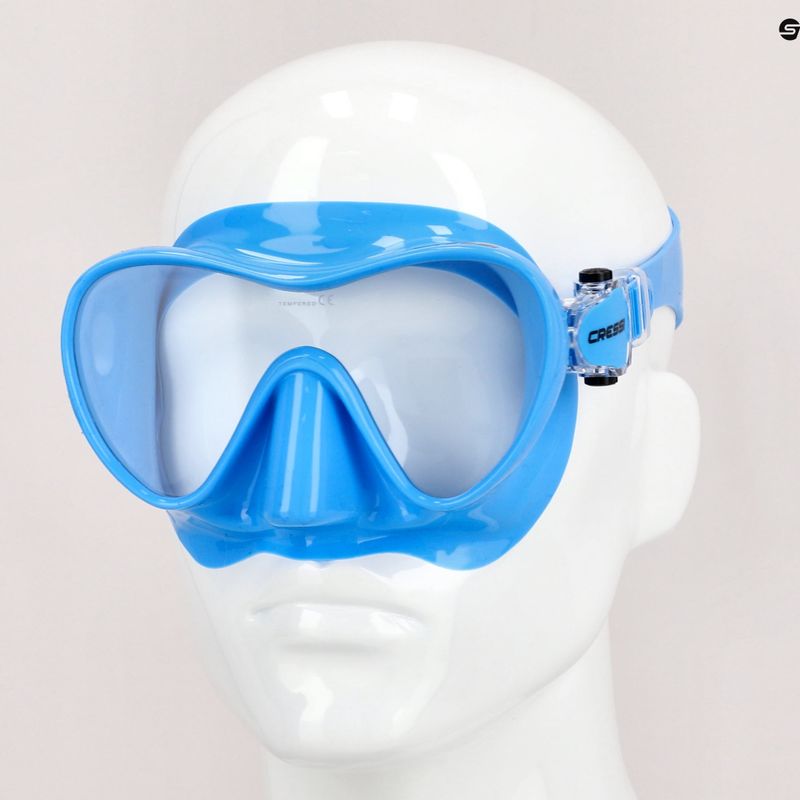 Маска для дайвінгу Cressi F1 Small blue 9
