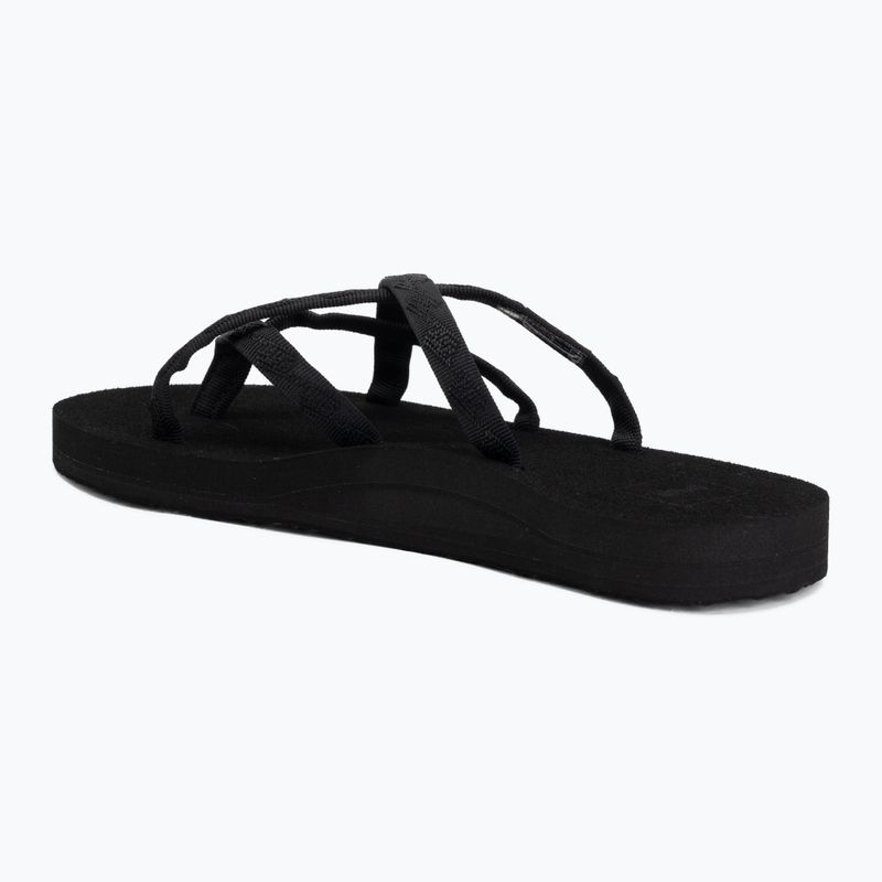 Жіночі шльопанці Teva Olowahu mix b black on black 3