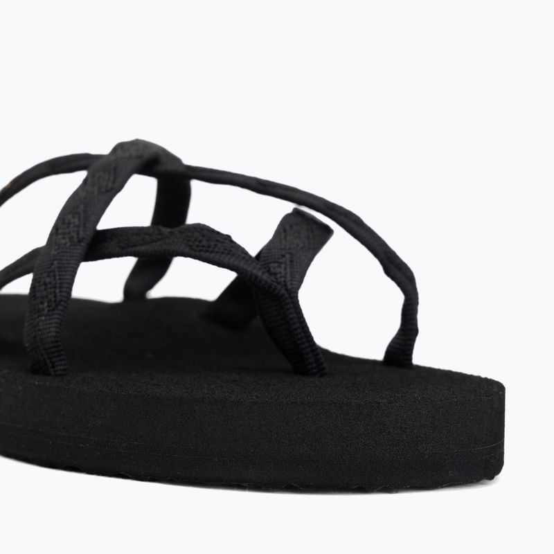 Жіночі шльопанці Teva Olowahu mix b black on black 7