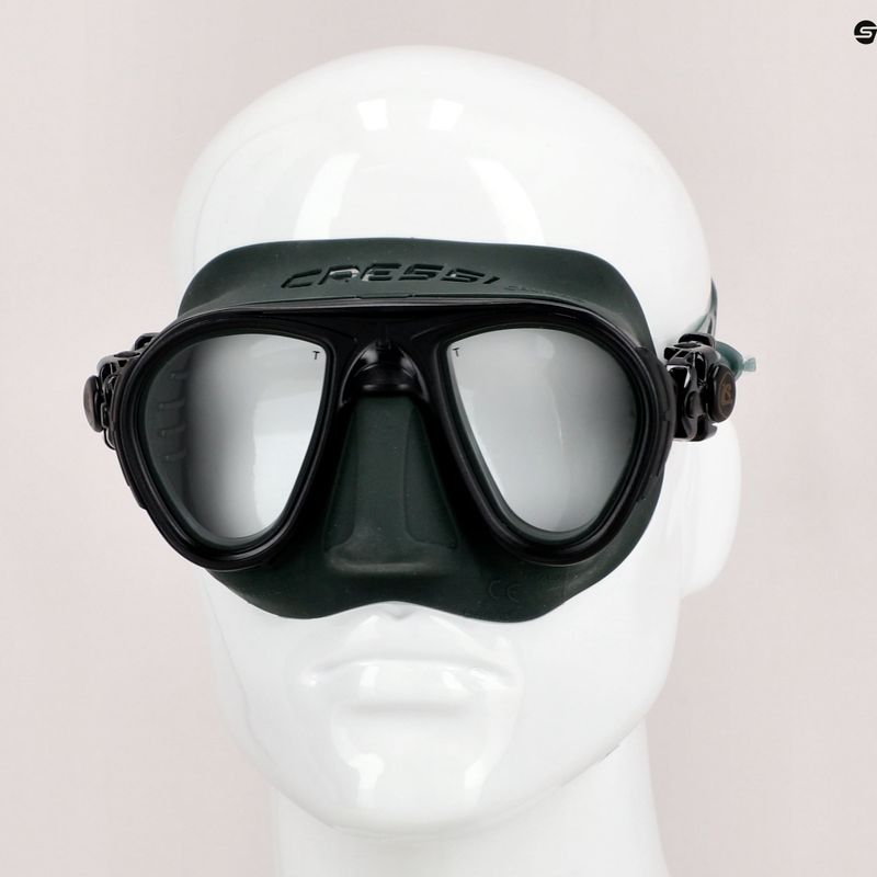 Маска для дайвінгу Cressi Calibro green/green 6