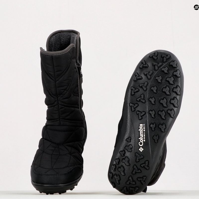 Черевики зимові дитячі Columbia Minx Slip III black/white 12