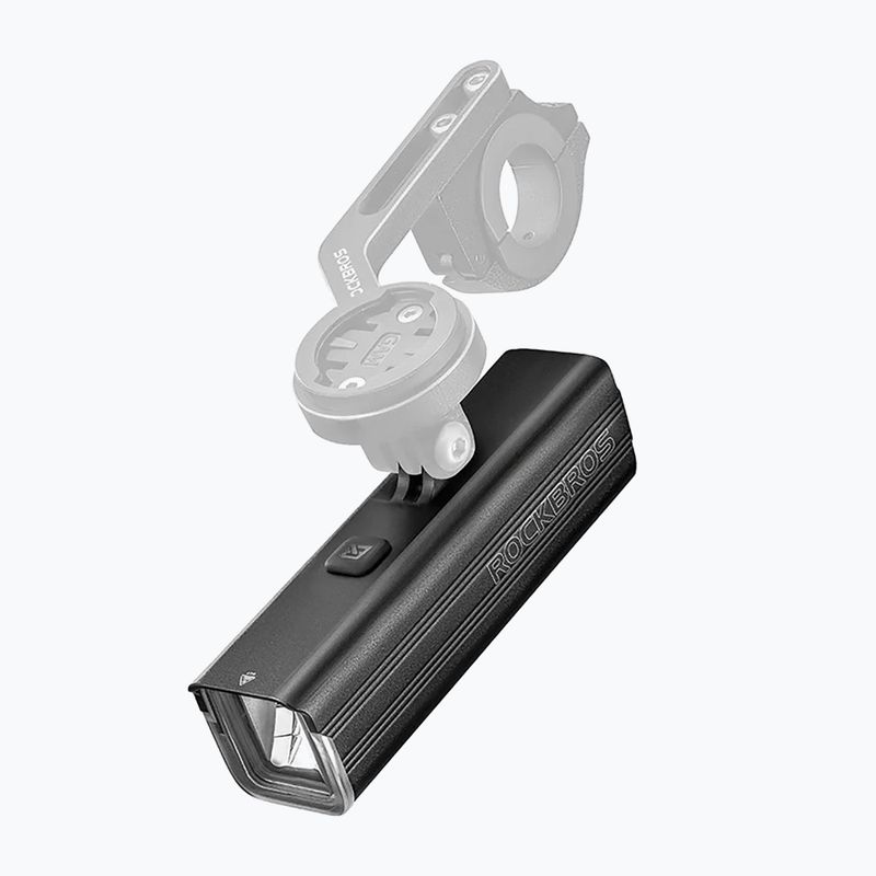 Ліхтарик велосипедний передній Rockbros RHL1500 black