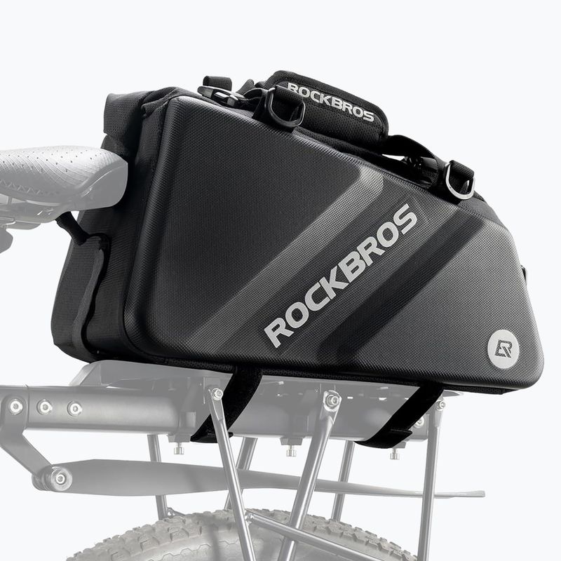 Сумка велосипедна на багажник Rockbros 30140090 11,6 л black 2