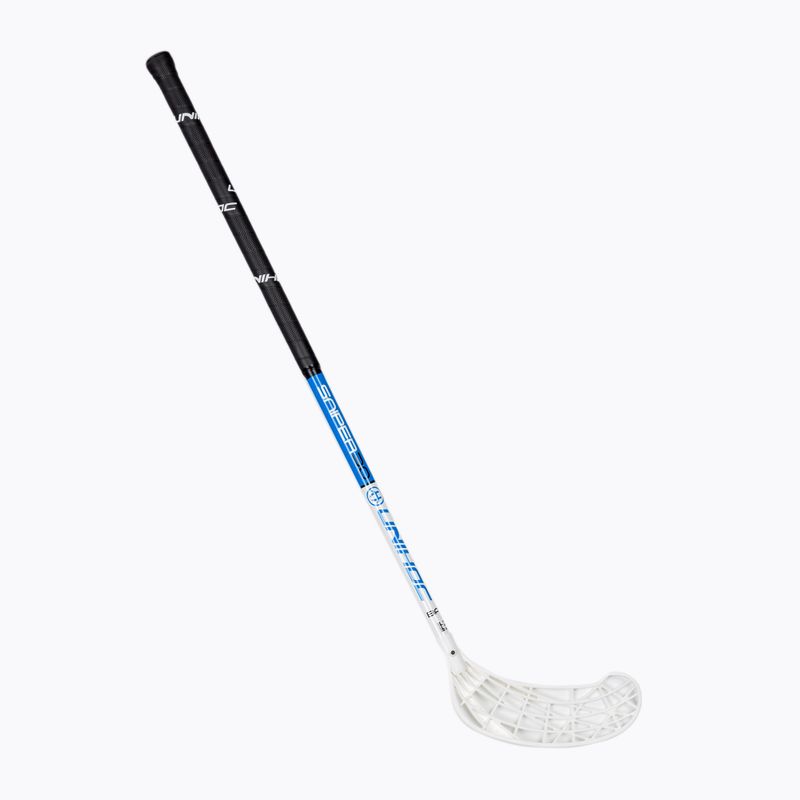 Палиця для флорболу ліва UNIHOC Sniper 30 біло-блакитна 01925