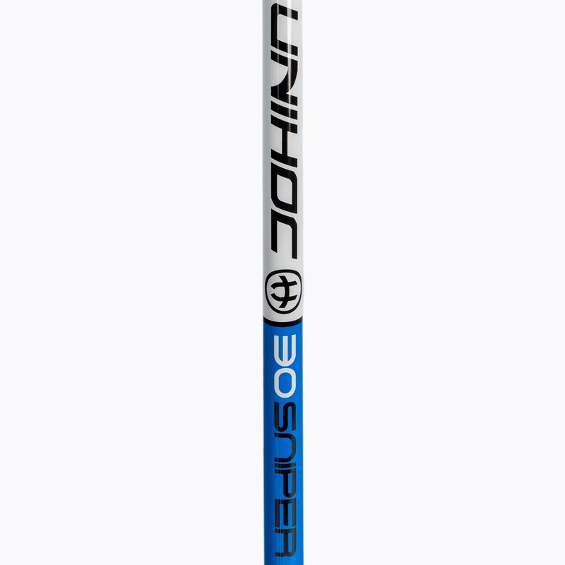Палиця для флорболу ліва UNIHOC Sniper 30 біло-блакитна 01925 3