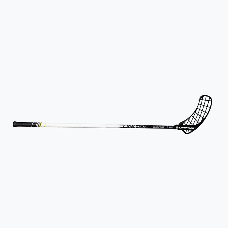 Палиця для флорболу ліва UNIHOC Sonic Top Light II 28 чорно-біла 02688 5