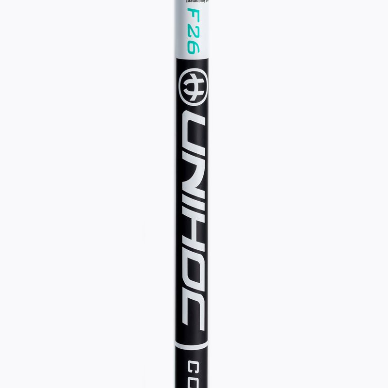Палиця для флорболу ліва UNIHOC Iconic Composite 26 чорно-біла 04941 3