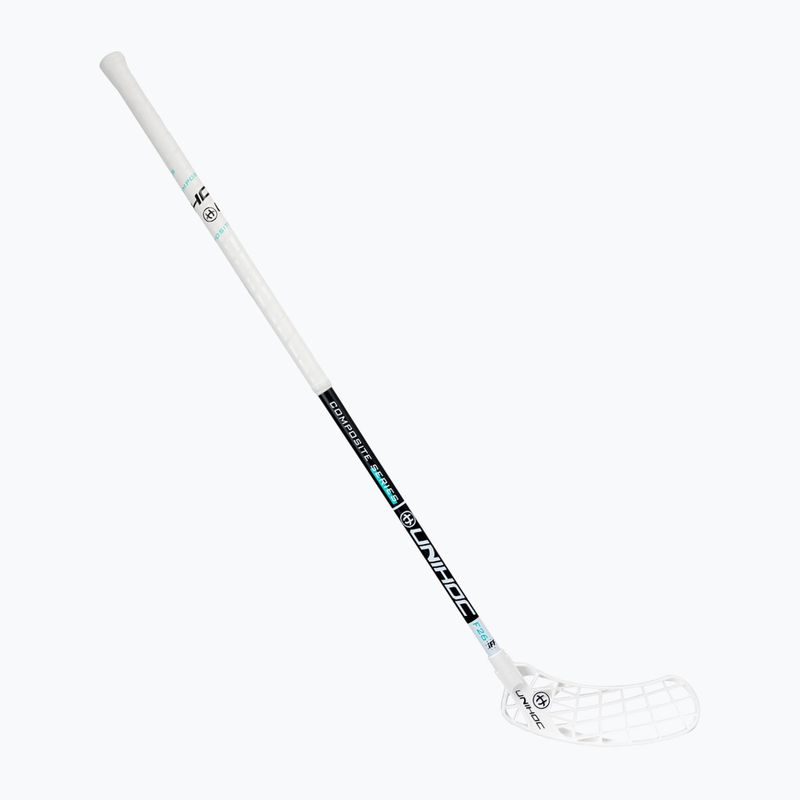 Палиця для флорболу права UNIHOC Iconic Composite 26 біло-чорна 04942 5
