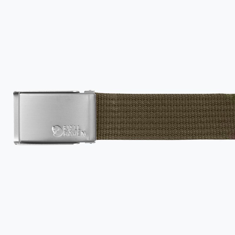 Ремінь для штанів Fjällräven Canvas Belt 633 dark olive 4