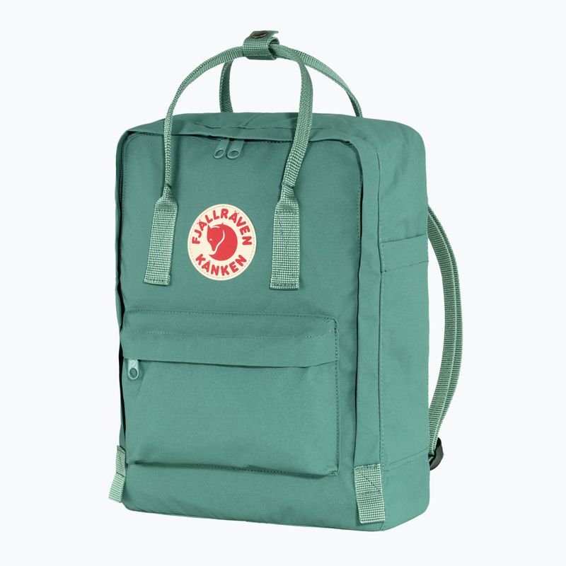 Туристичний рюкзак Fjällräven Kanken 16 л морозний зелений 2