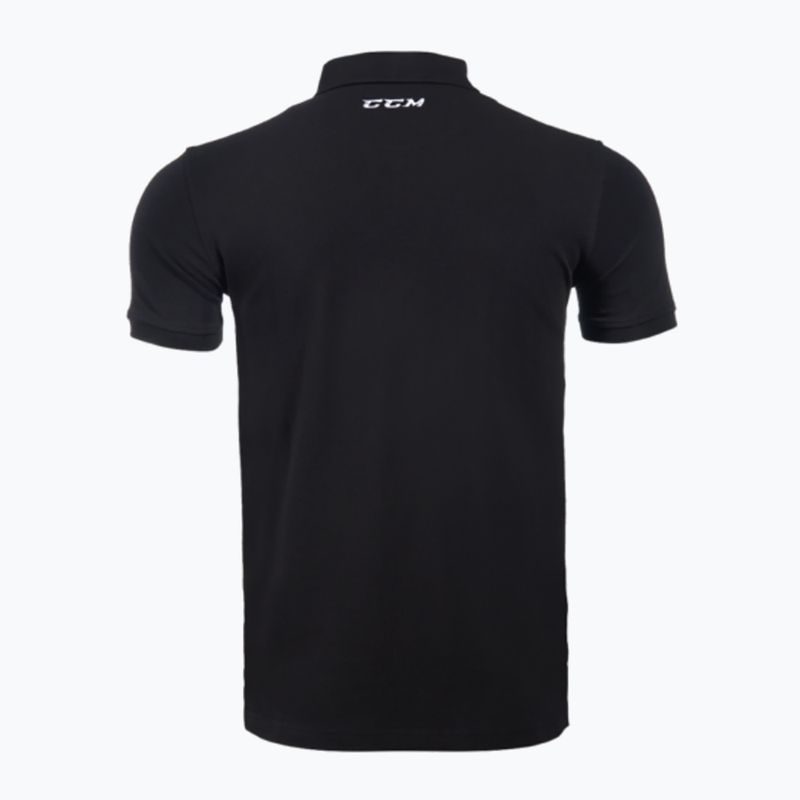Футболка чоловіча CCM Polo SR black 2