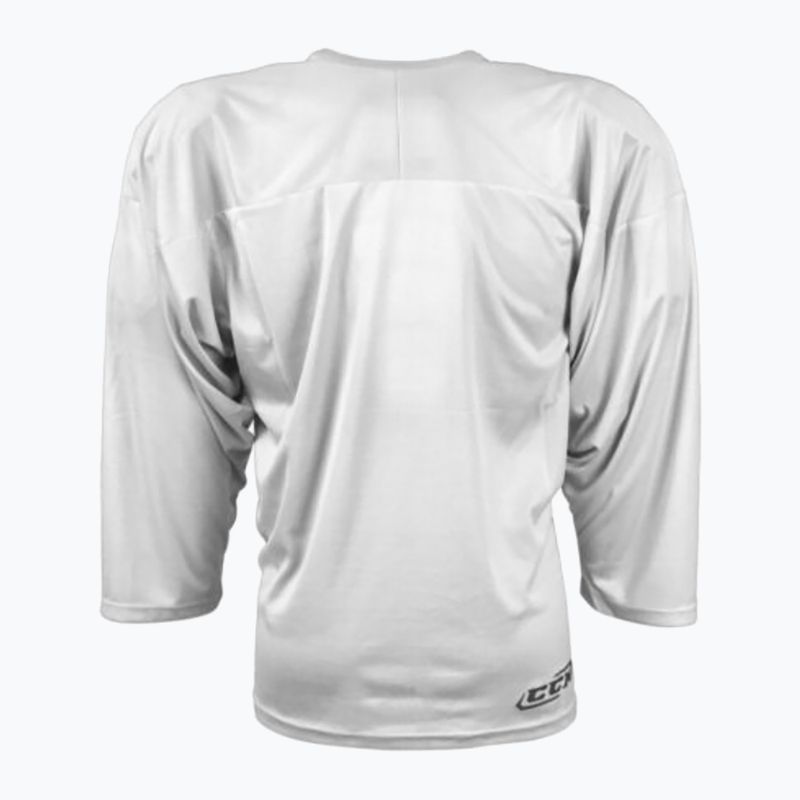 Лонгслів хокейний чоловічий CCM 10200 SR white 2