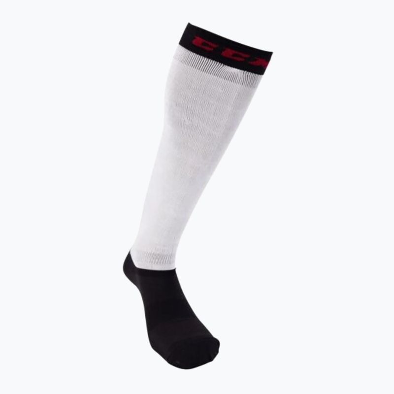 Шкарпетки хокейні CCM Pro Cut '19 white/black 2