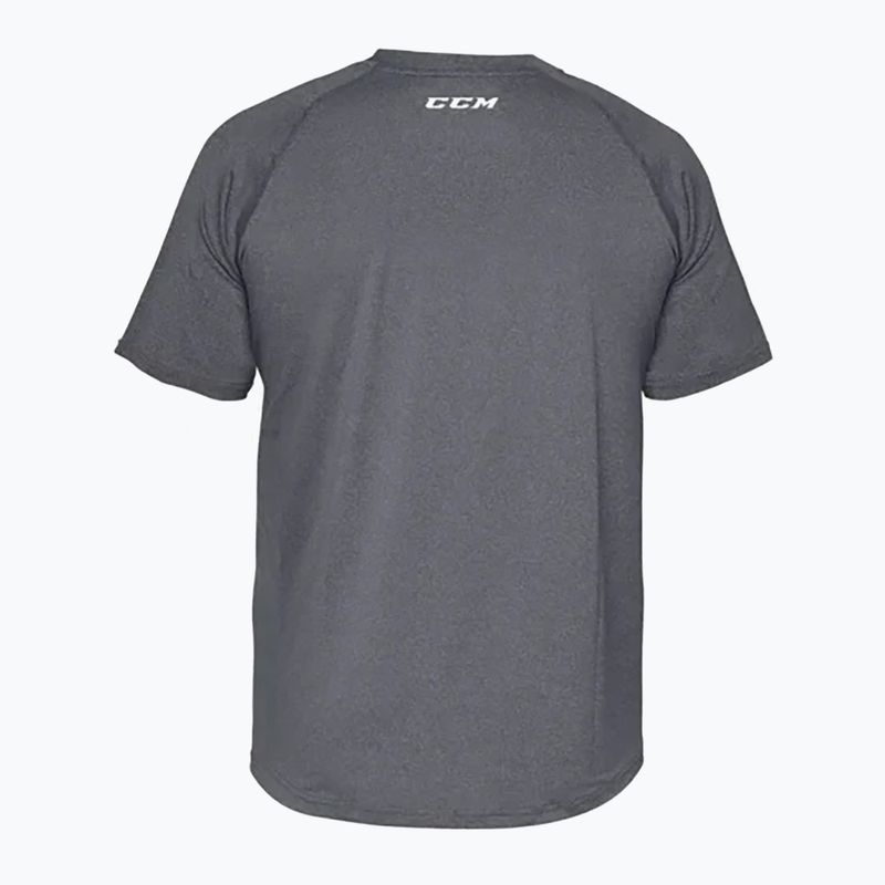 Футболка чоловіча CCM Ribano Performance Loose Fit SR grey 2