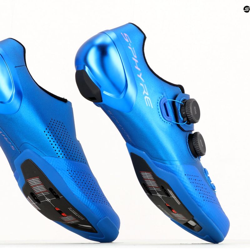 Кросівки велосипедні шосе чоловічі Shimano SH-RC902 blue 12