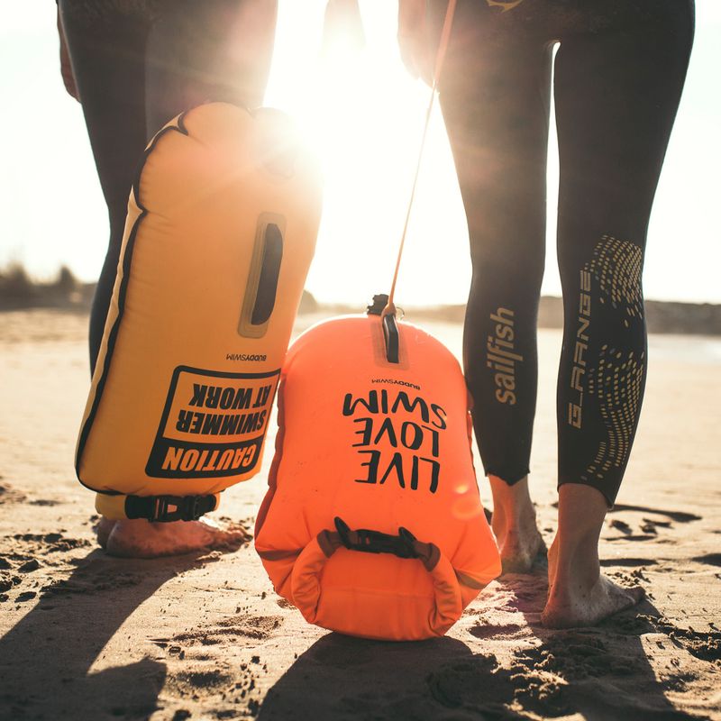Буй страхувальний BuddySwim LLS Dry Bag 20 л orange 5