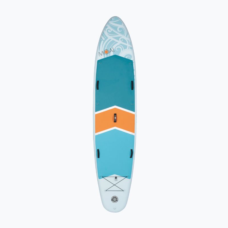SUP MOAI Багатомісна дошка 12'4" синя 2