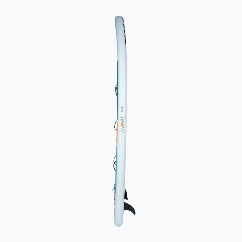 SUP MOAI Багатомісна дошка 12'4" синя 4