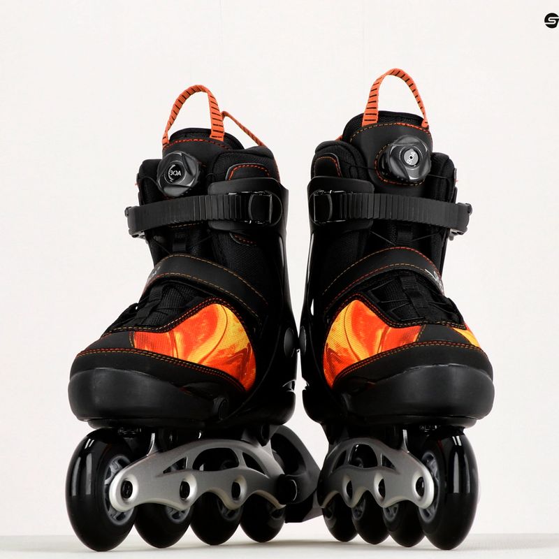 Роликові ковзани дитячі K2 Sk8 Hero Boa Alu чорні 30F0118 10
