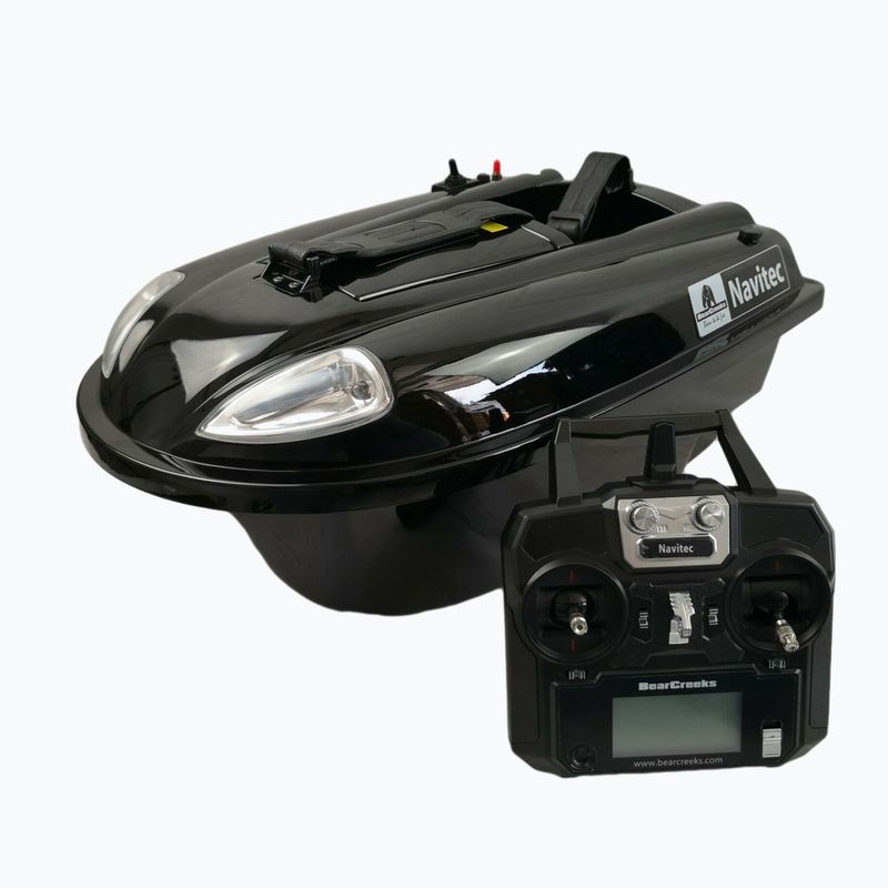 Човник для завозу прикормки BearCreeks Navitec Bait boat Lithium Version чорний BC.V2.LITH