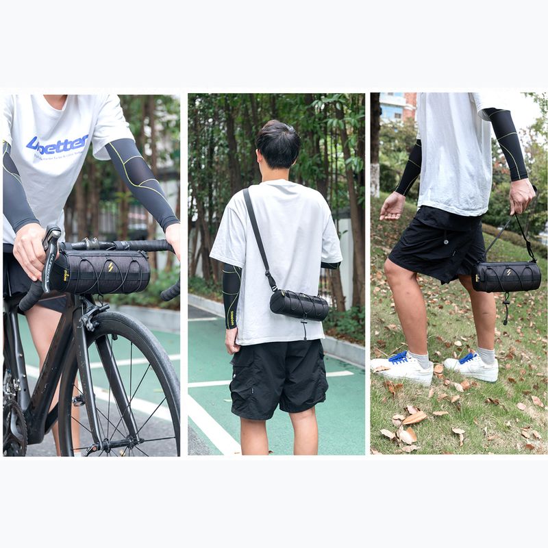 Сумка велосипедна на кермо Rockbros 30110010001 Bike Front Bag black 5