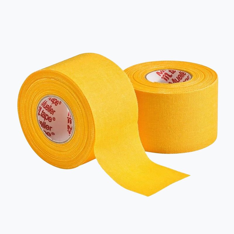 Стрічка для кінезіотейпування Mueller 1.5" M Tape Team USA yellow