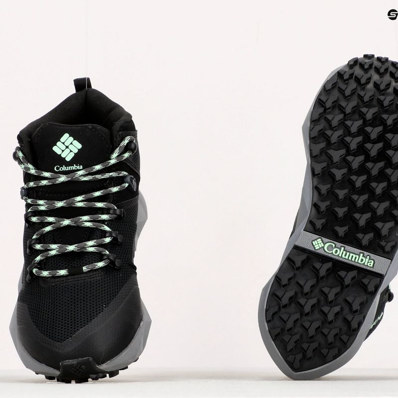 Черевики для трекінгу жіночі Columbia Facet 60 Od black/vivid mint 10