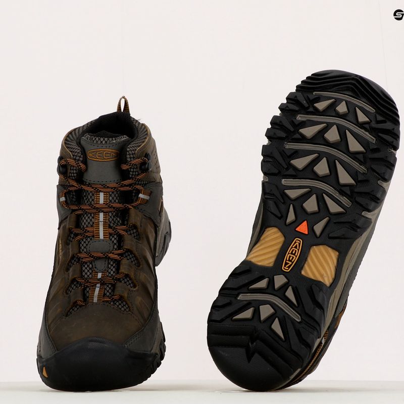 Черевики для трекінгу чоловічі KEEN Targhee III Mid black olive 1017787 15