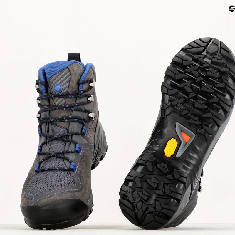 Черевики для трекінгу чоловіче Mammut Sapuen High GTX сірі 10