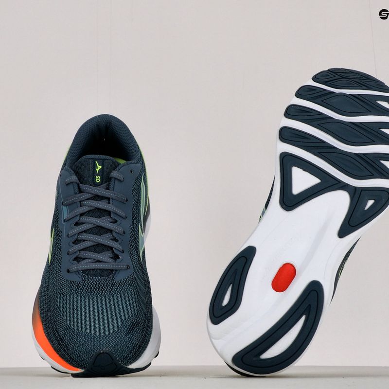 Кросівки для бігу чоловічі Mizuno Wave Skyrise 3 блакитні J1GC220981 17