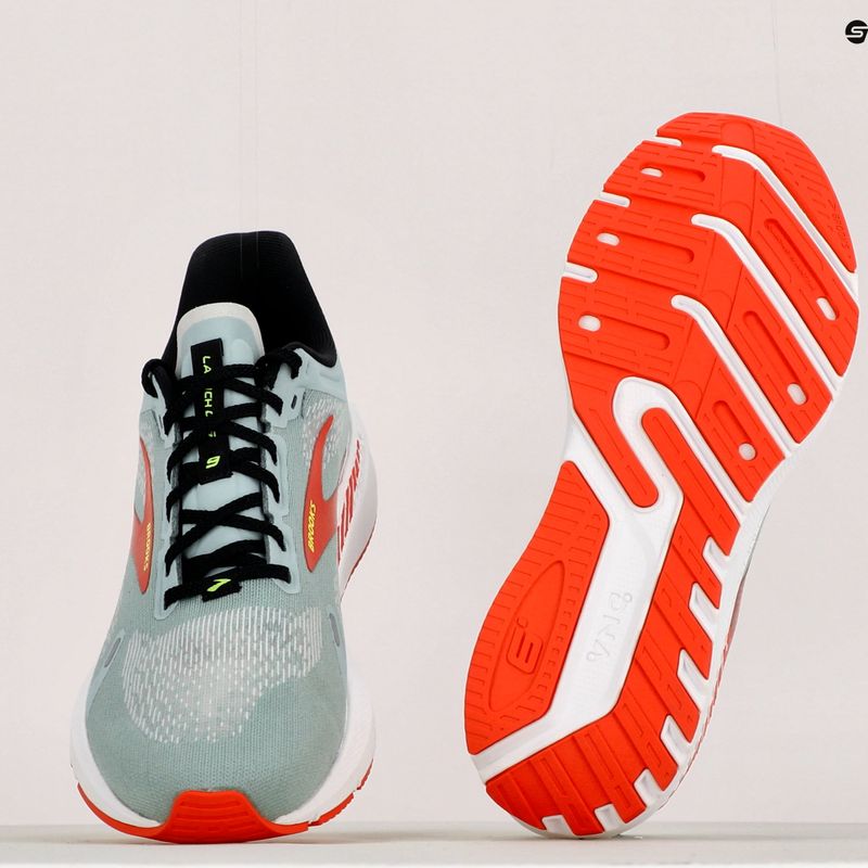 Кросівки для бігу чоловічі Brooks Launch GTS 9 blue surf/black/cherry tomato 12