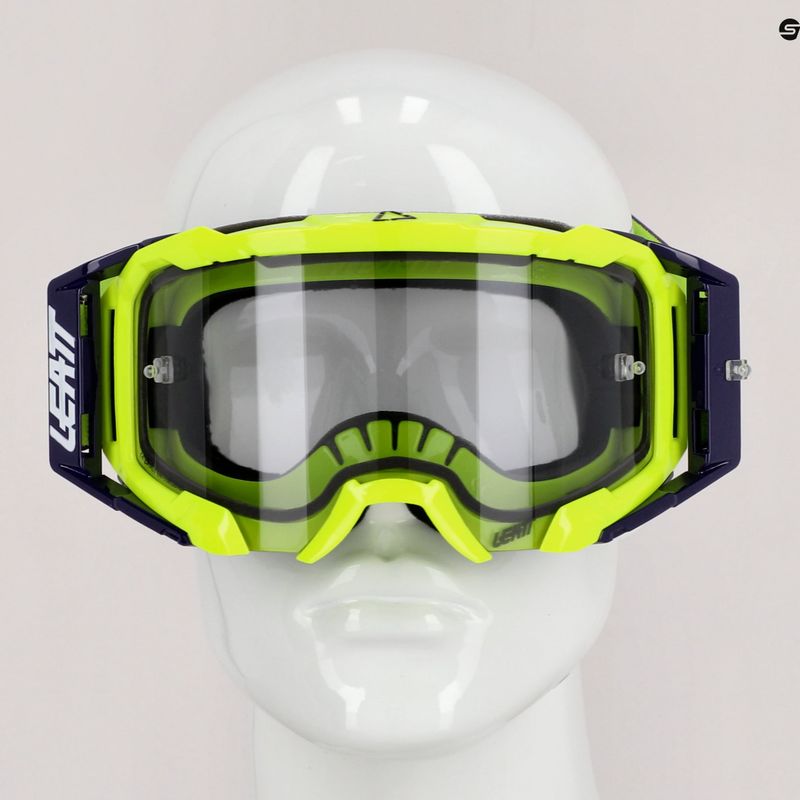 Маска велосипедна Leatt Velocity 5.5 neon yellow/light grey 8022010380 9