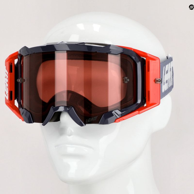 Маска велосипедна Leatt Velocity 5.5 graphene/rose 8022010360 9