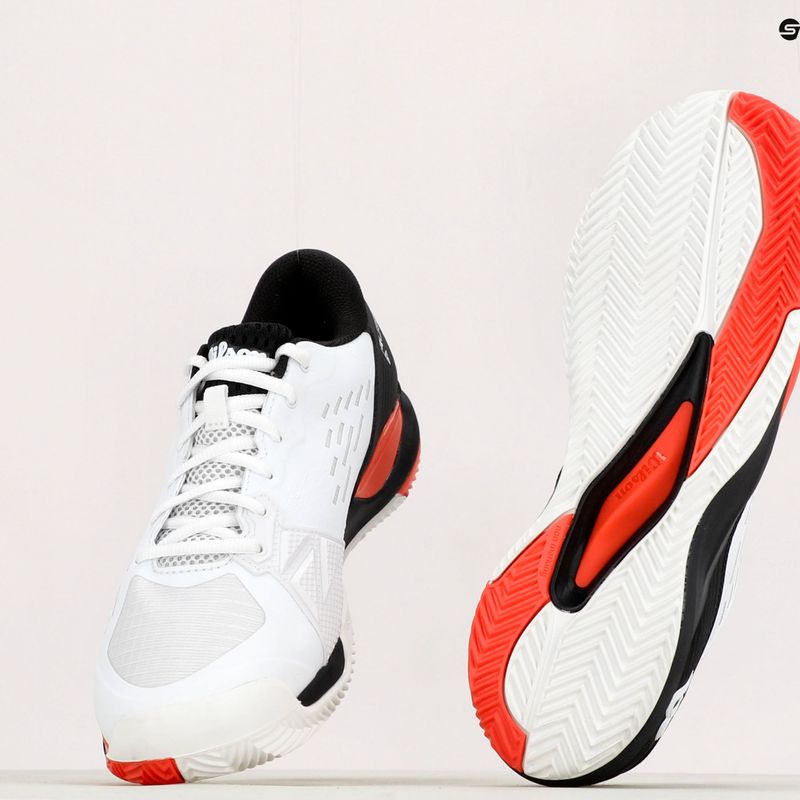 Кросівки для тенісу чоловічі Wilson Rush Pro Ace Clay чорно-білі WRS329520 13