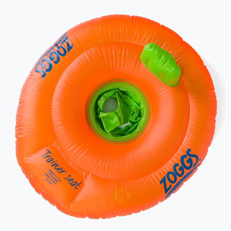 Плавальне колесо для немовлят Zoggs Trainer Seat помаранчеве 465381 2