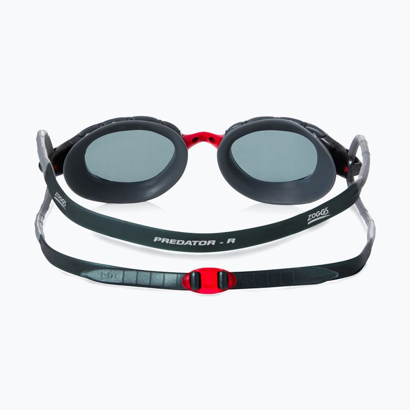 Окуляри для плавання Zoggs Predator Polarized сірі/сірі/поляризовані димові окуляри 2